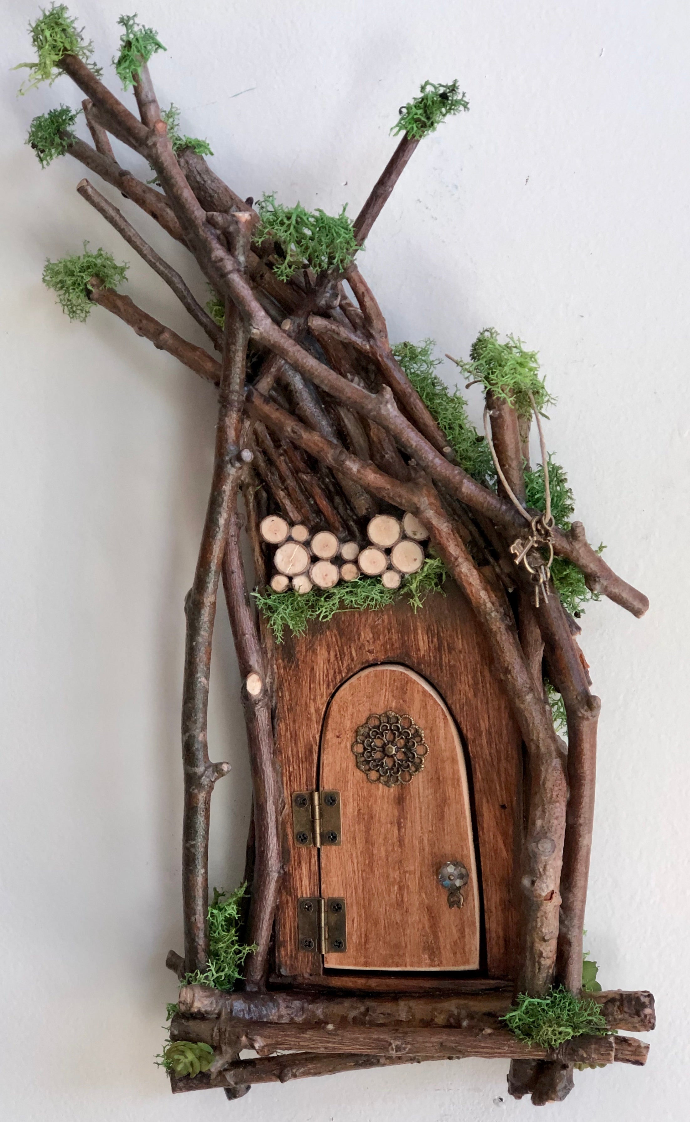 Sycamore Branch Fairy Door
