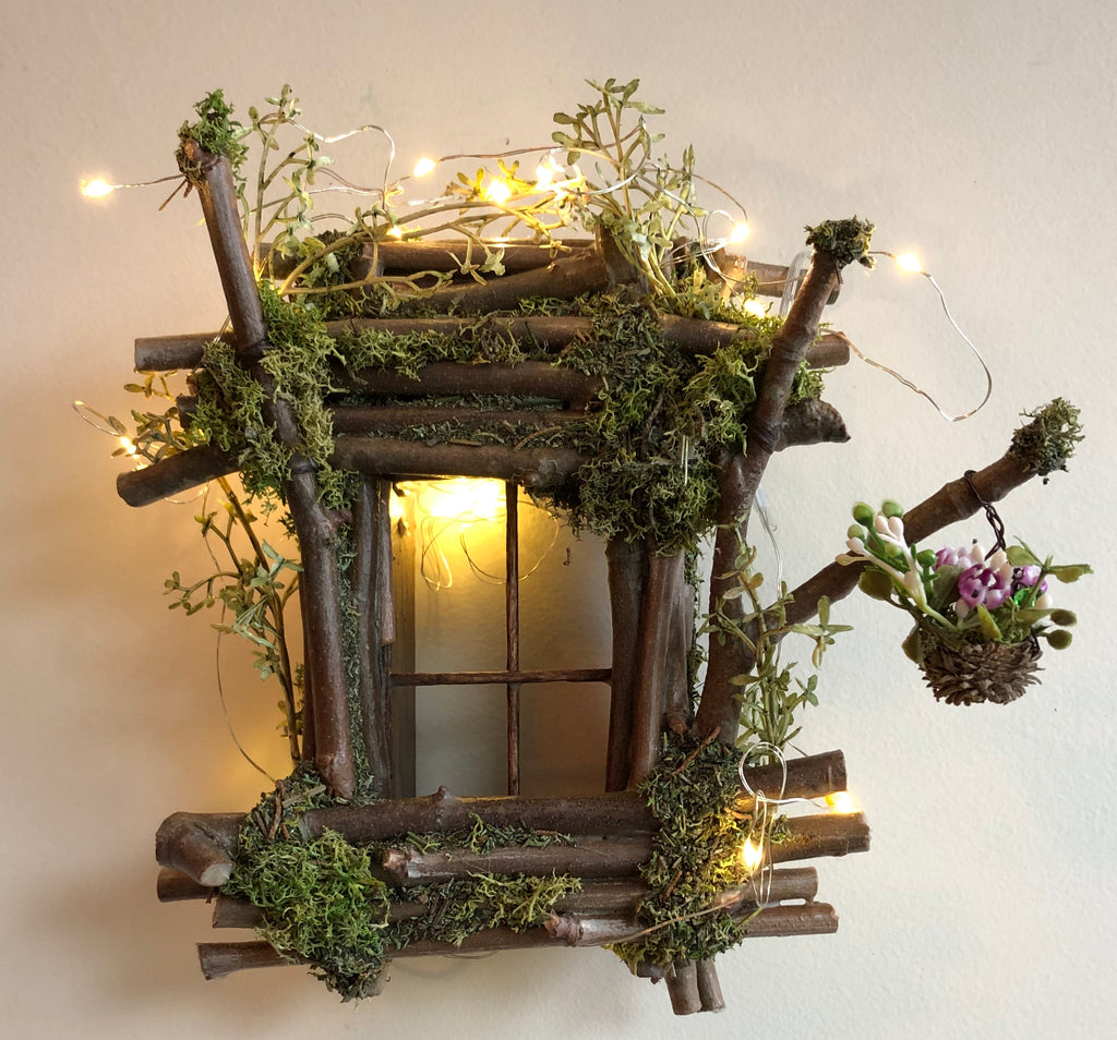 Fairy Window with Twinkle Light