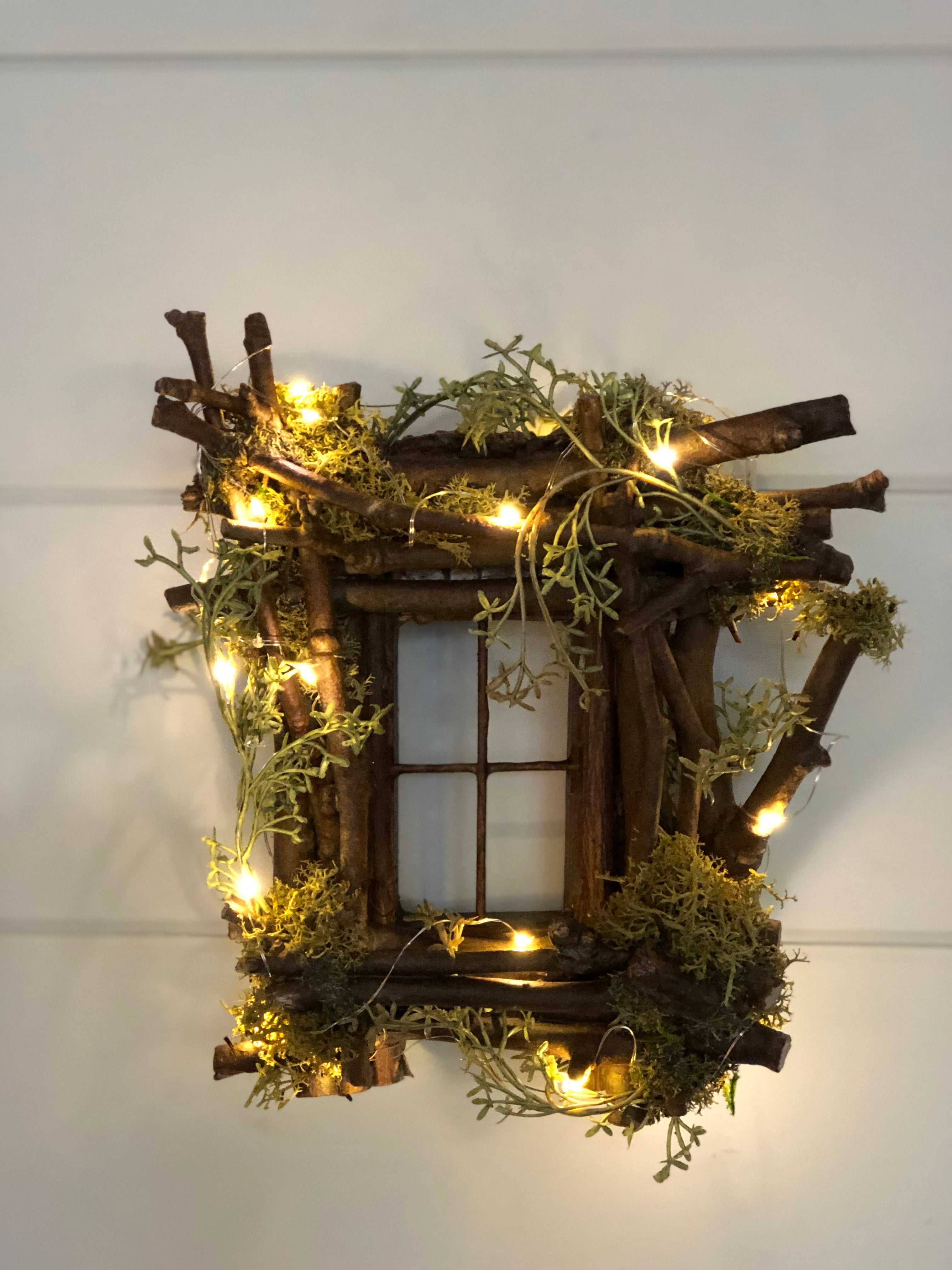 Fairy Window with Twinkle Light