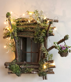 Fairy Window with Twinkle Light