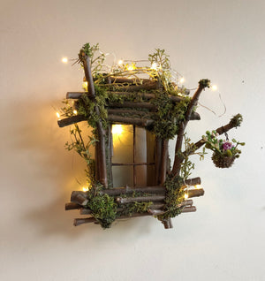 Fairy Window with Twinkle Light