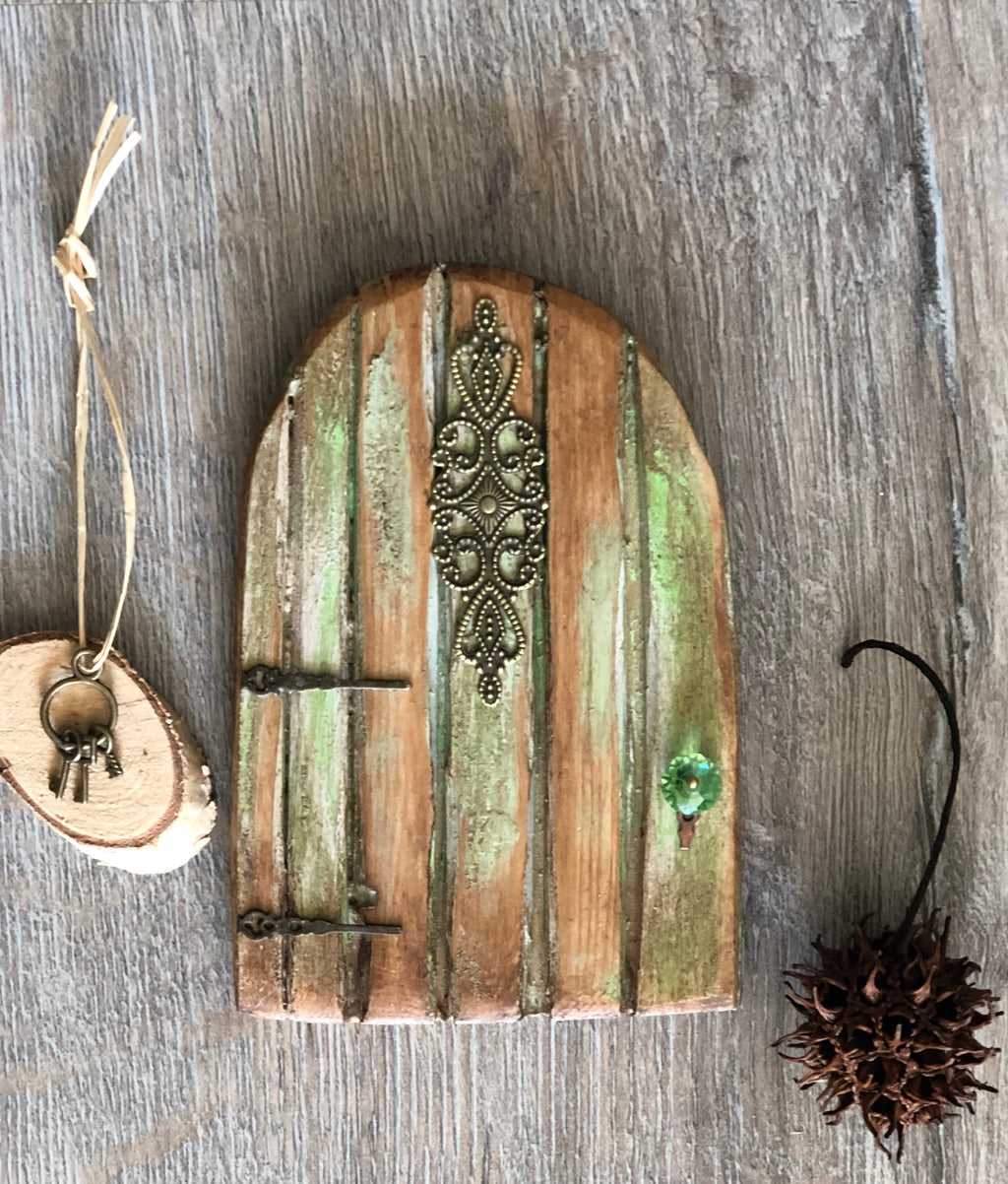 Old Wood Fairy Door