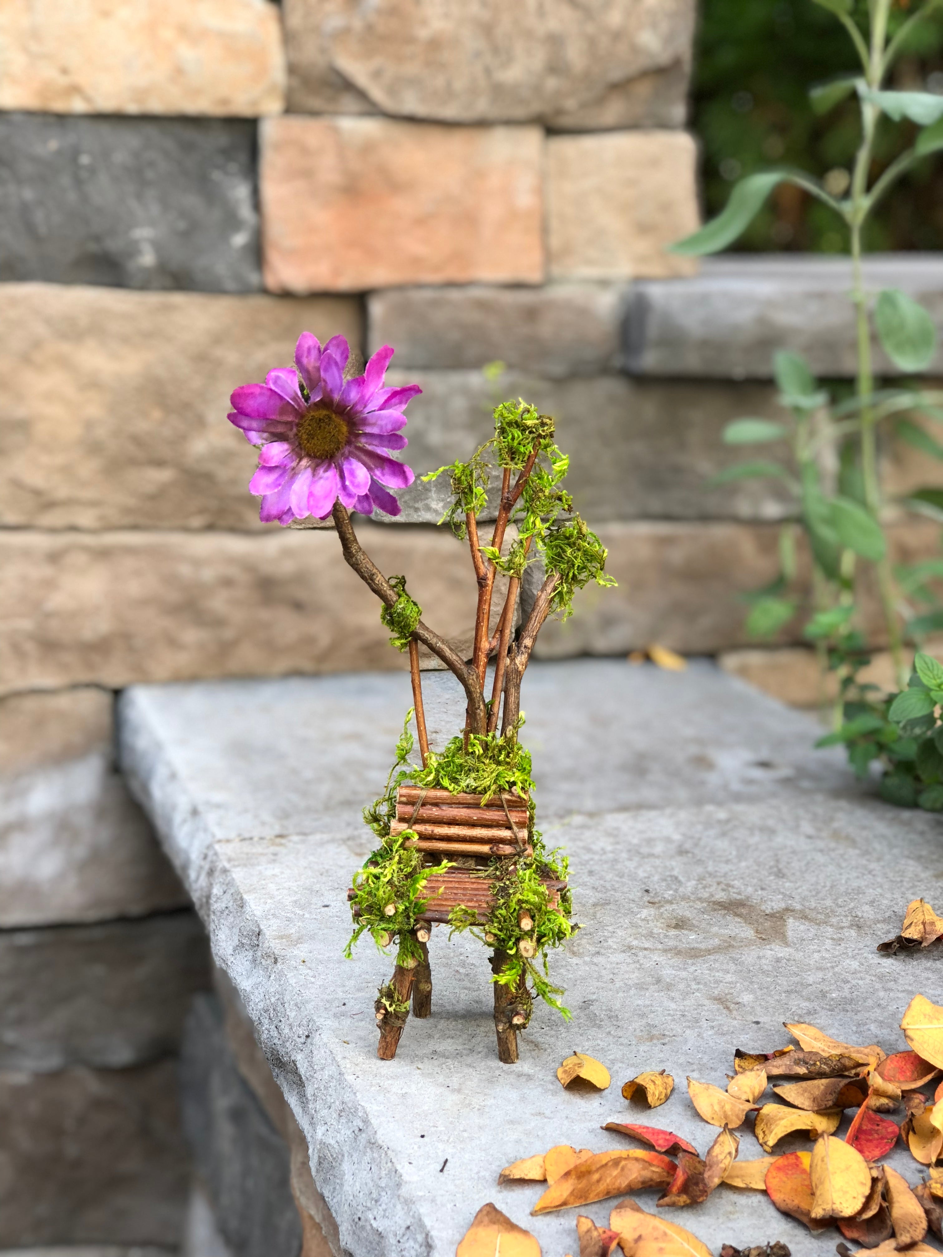 Sycamore Branch Fairy Chair, Each one of a kind