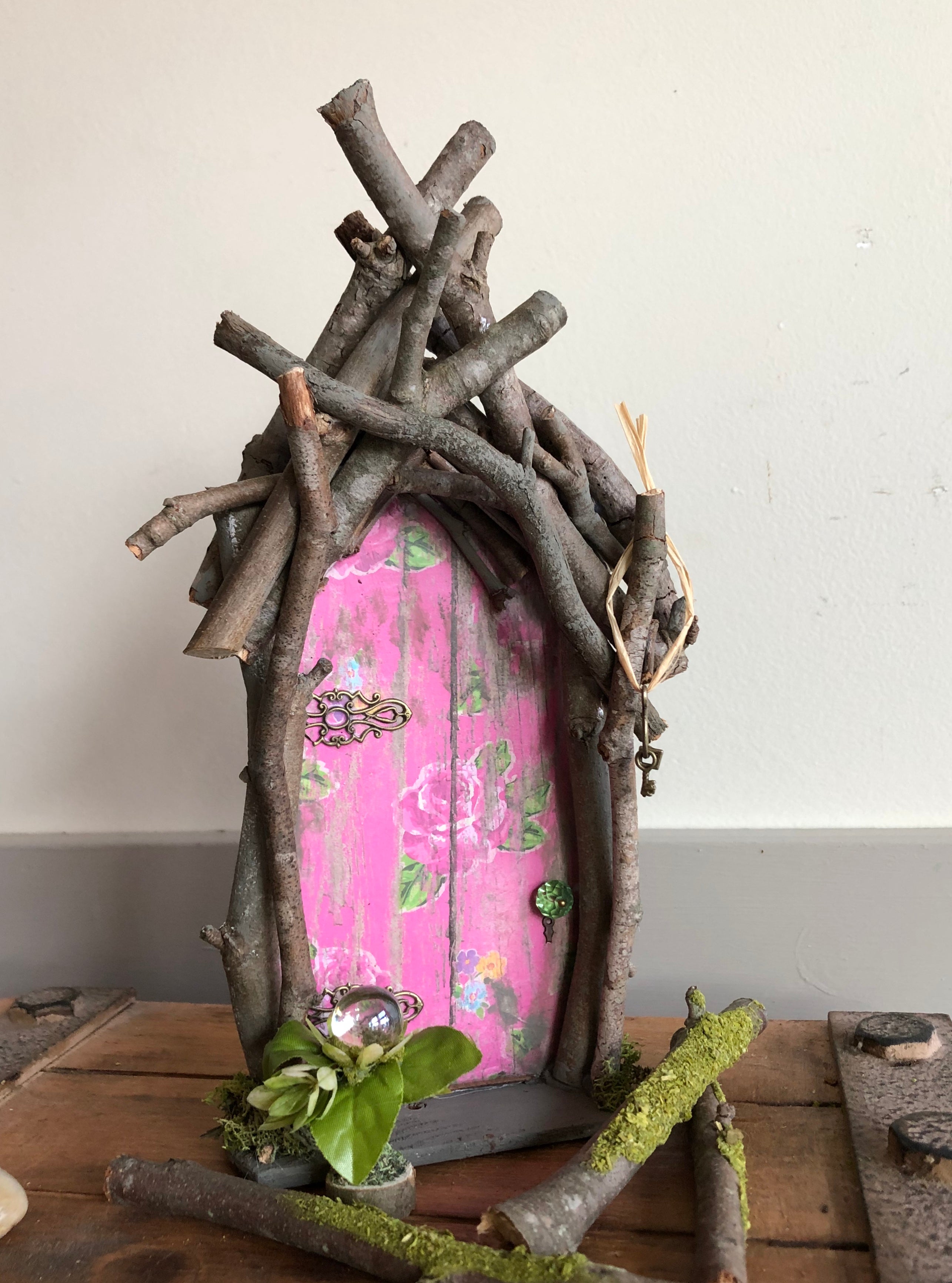 Fairy Door with Twiggery Detail