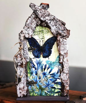 Fairy Door with Bark Detail