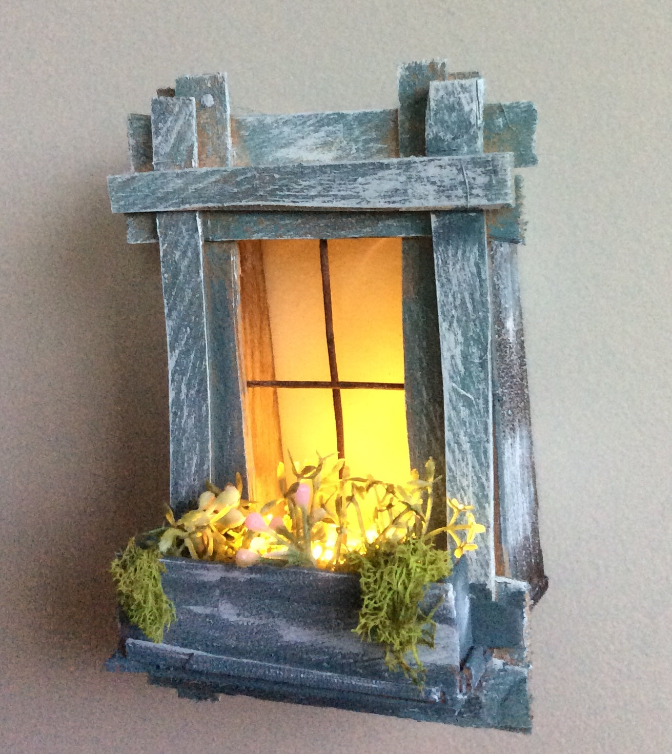 Fairy Window with Twinkle Light