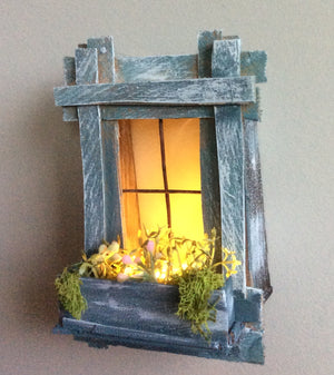 Fairy Window with Twinkle Light