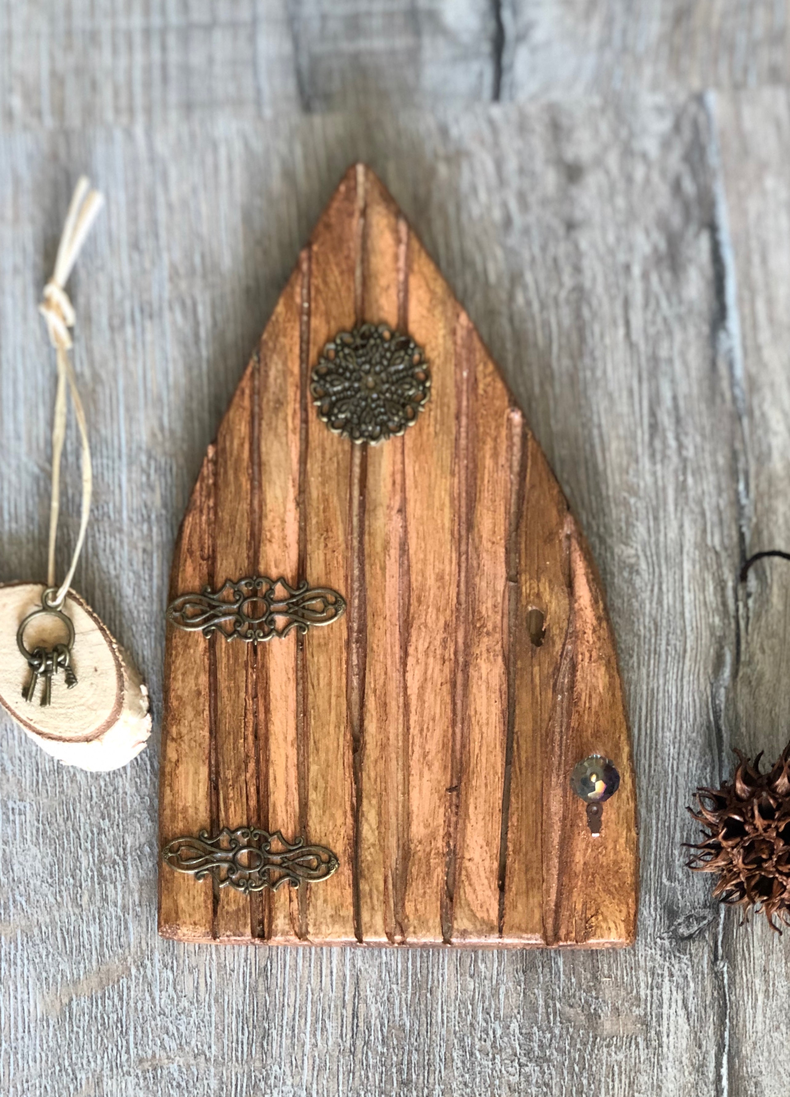 Old Wood Fairy Door