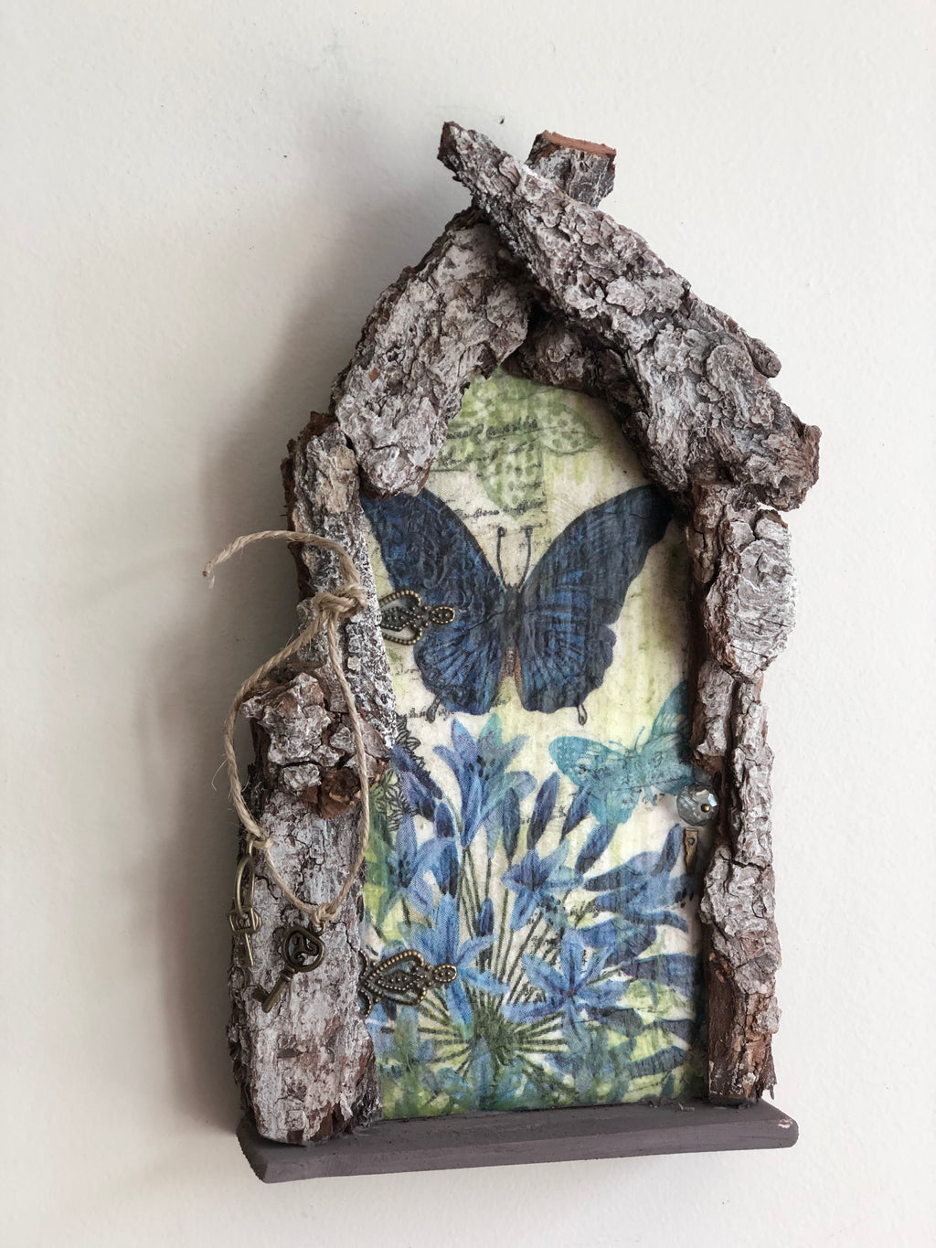 Fairy Door with Bark Detail