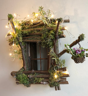 Fairy Window with Twinkle Light