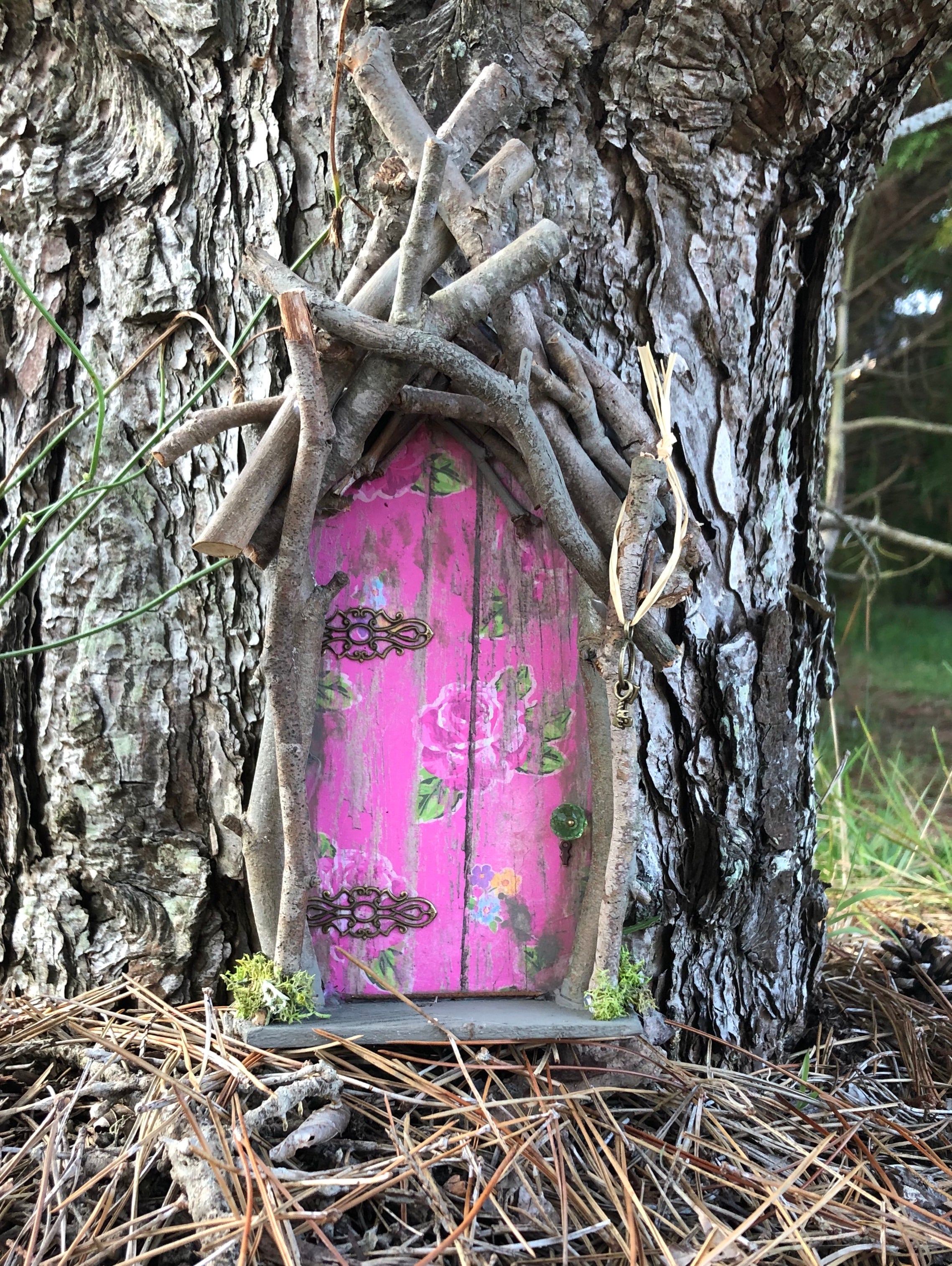 Fairy Door with Twiggery Detail