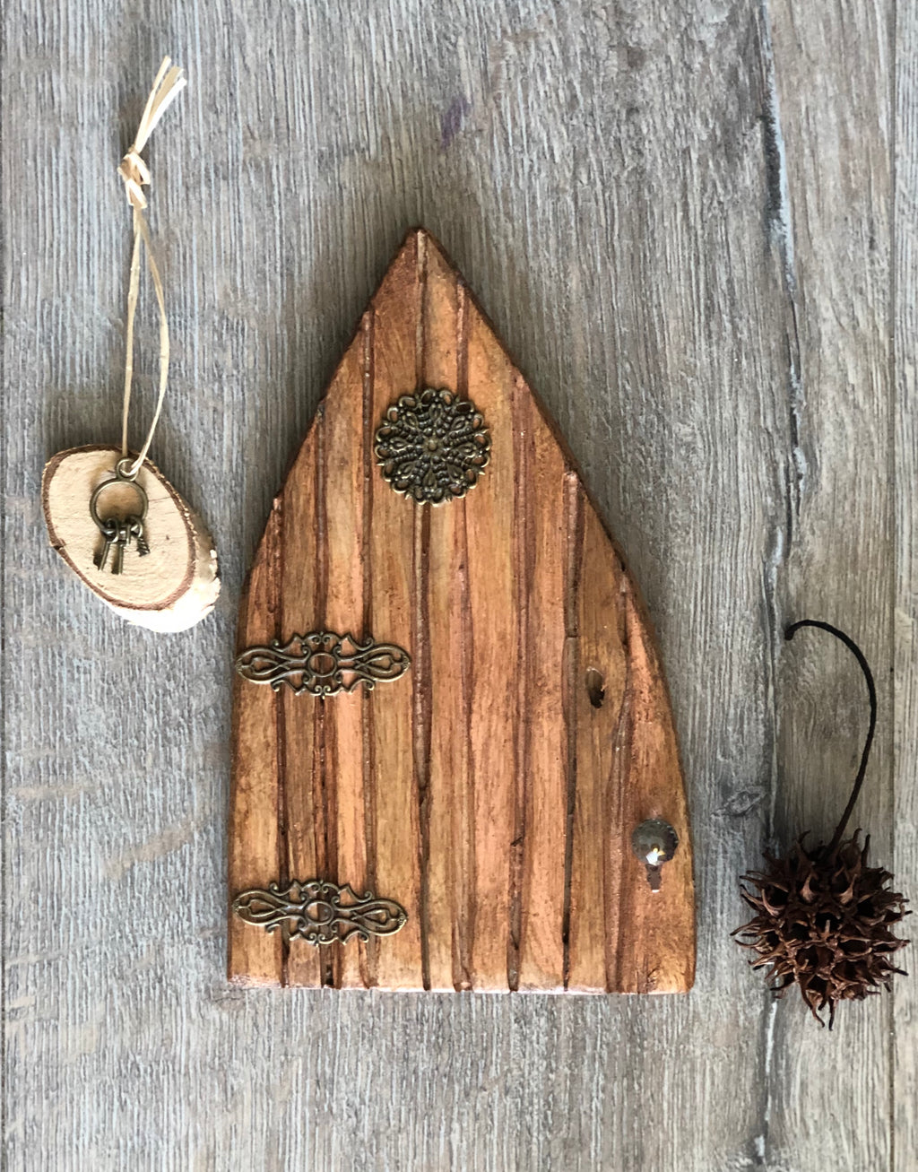 Old Wood Fairy Door