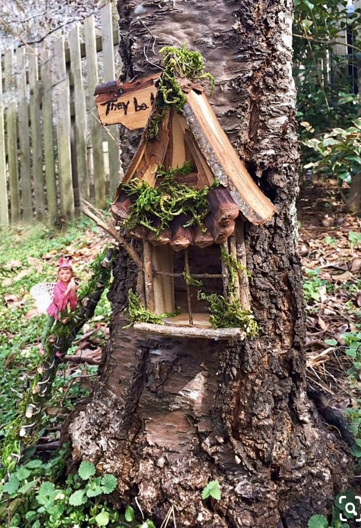 Fairy Window with Twinkle Light