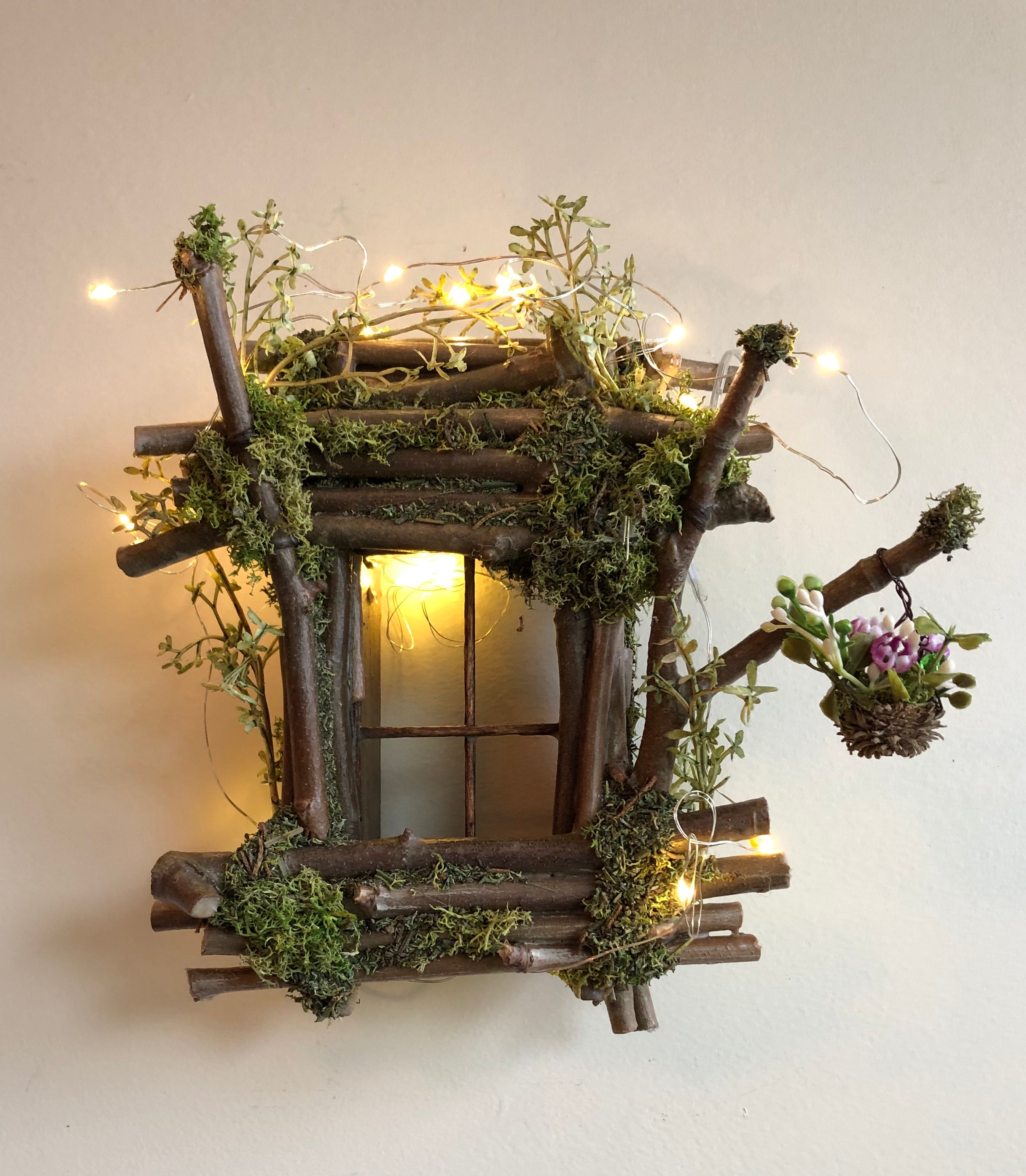Fairy Window with Twinkle Light