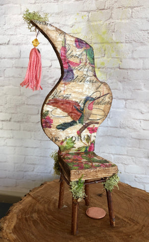 Hummingbird Fairy Chair