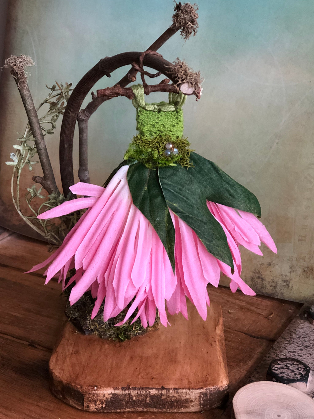 Fairy Dress and Stand by Olive