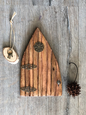 Old Wood Fairy Door