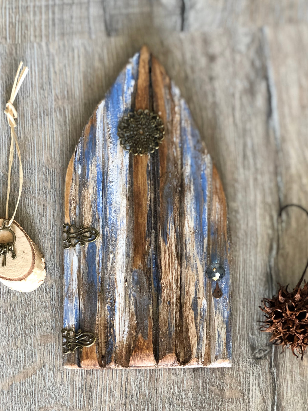 Old Wood Fairy Door