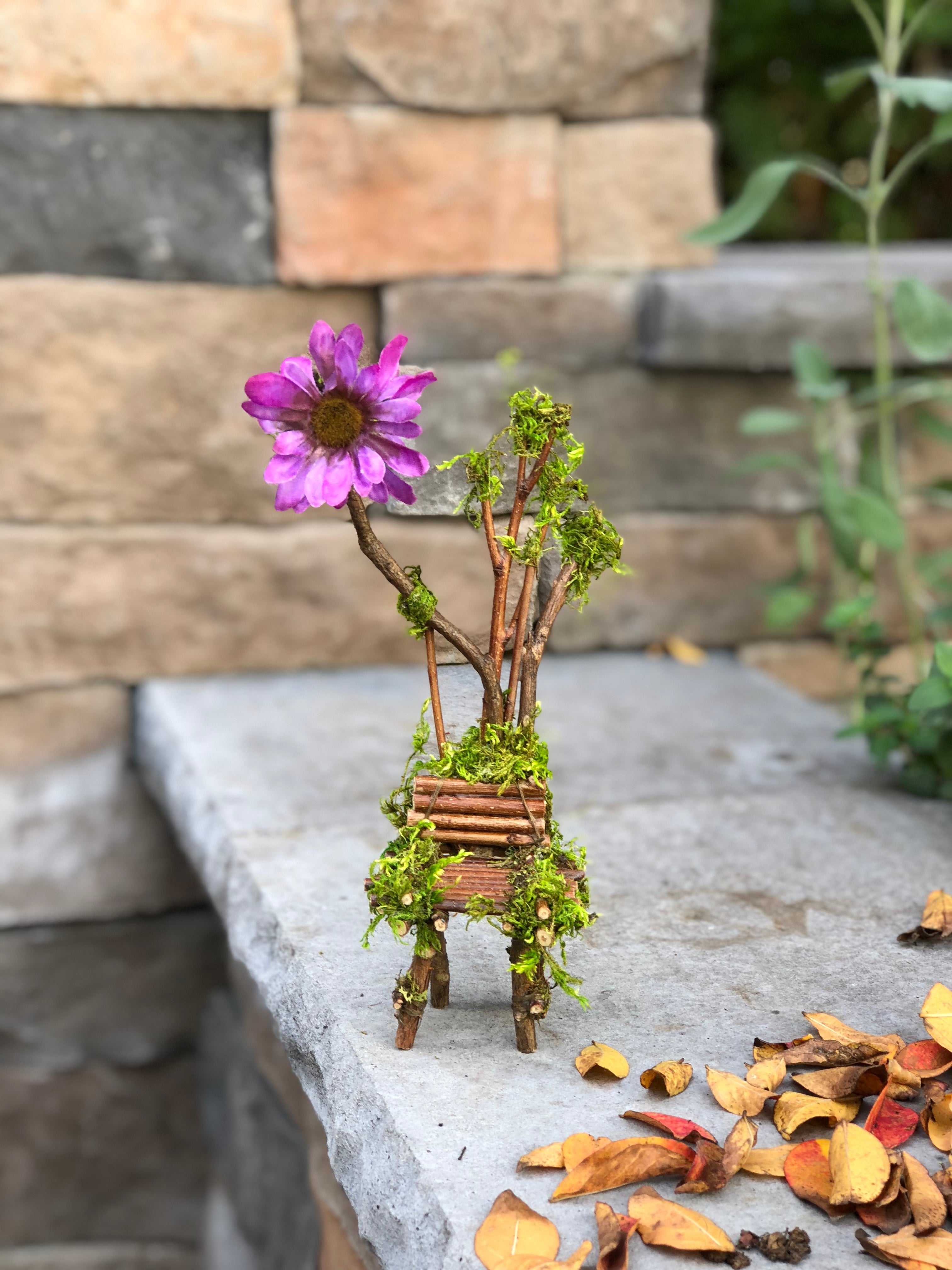 Sycamore Branch Fairy Chair, Each one of a kind