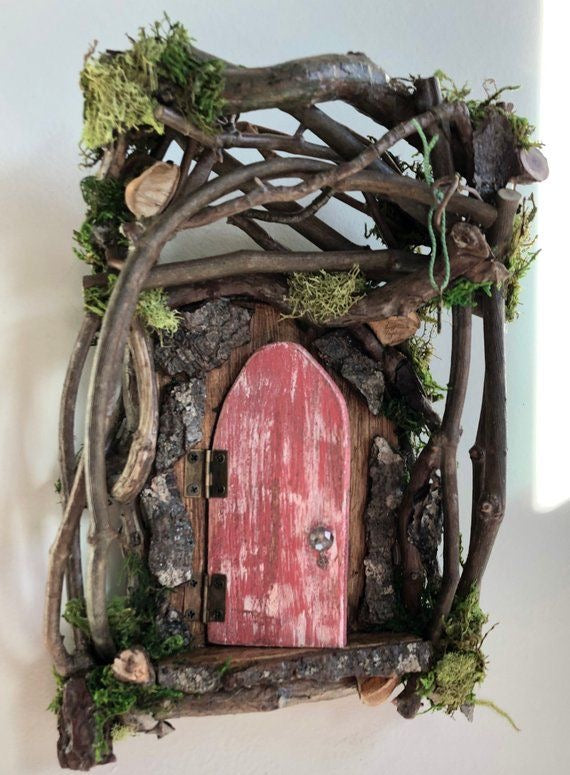 Branch and Pod Fairy Door