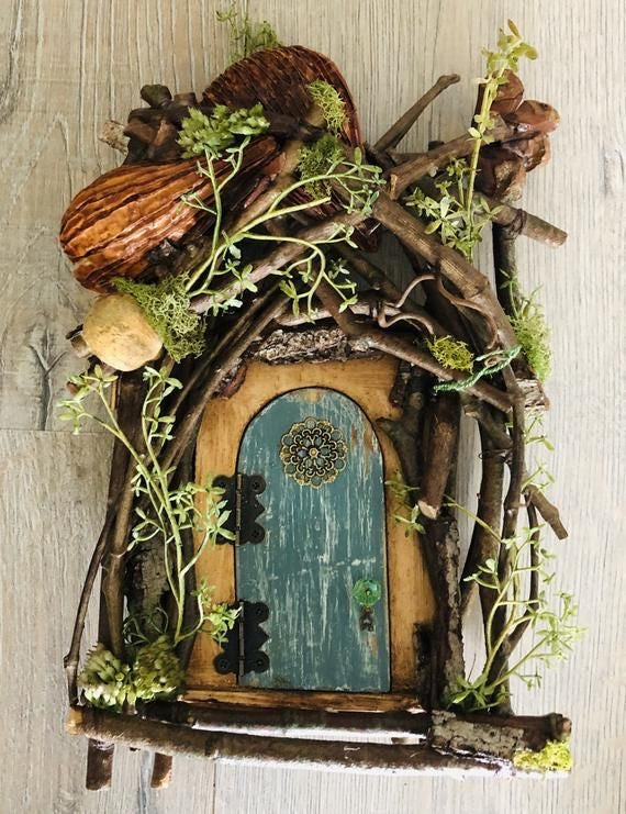 Branch and Pod Fairy Door